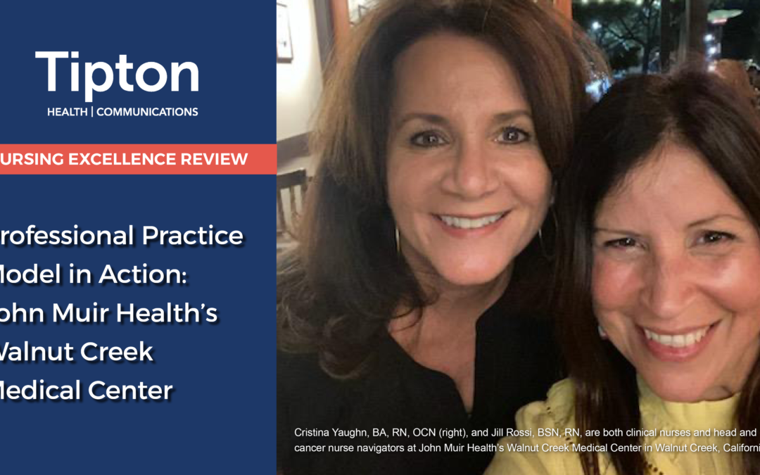 Professional Practice Model in Action: John Muir Health’s Walnut Creek Medical Center